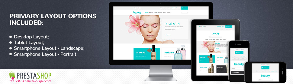 Kit Graphique #53354 Parfum Online Prestashop Template - Real Size Screenshot