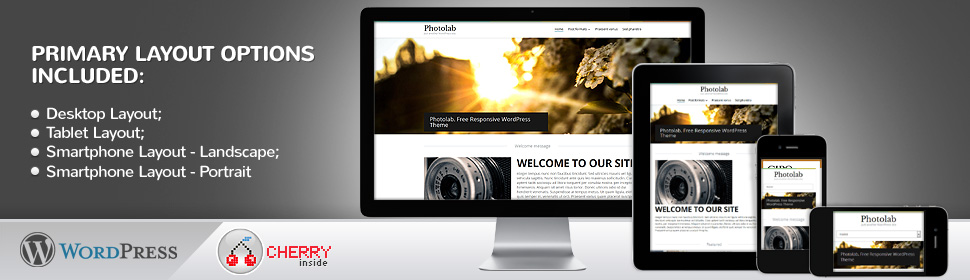 Kit Graphique #53920 Photolab Photographer WordPress Themes - Real Size Screenshot