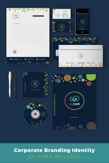 Kit Graphique #64591 Branding Identity Divers Modles Web - Logo template Preview