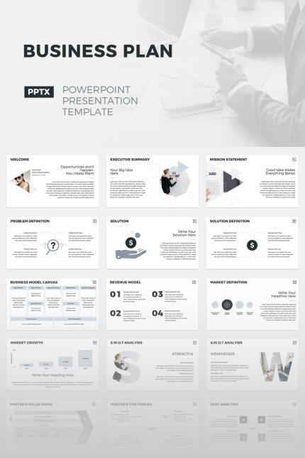 Kit Graphique #64689 Business Plan Divers Modles Web - Logo template Preview