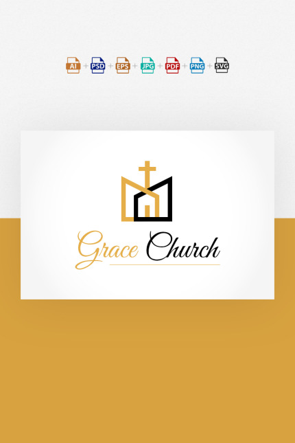 Kit Graphique #64857 Church Bible Divers Modles Web - Logo template Preview