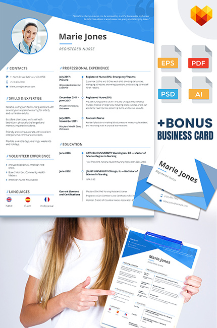 Kit Graphique #65233 CV Moto CMS - Logo template Preview