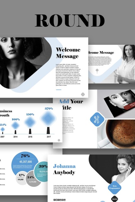Kit Graphique #65257 Powerpoint Business Divers Modles Web - Logo template Preview