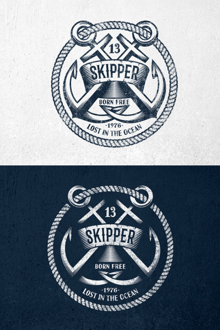 Kit Graphique #65540 Marine Logo Divers Modles Web - Logo template Preview