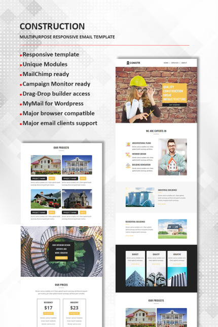 Kit Graphique #65712 Architecture Construction Divers Modles Web - Logo template Preview