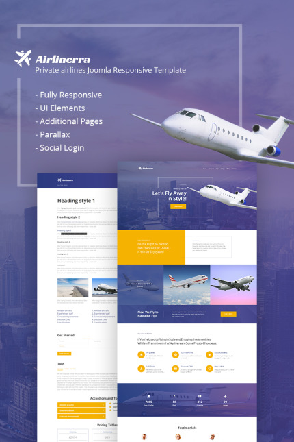 Kit Graphique #65873 Airlinerra Priv Divers Modles Web - Logo template Preview