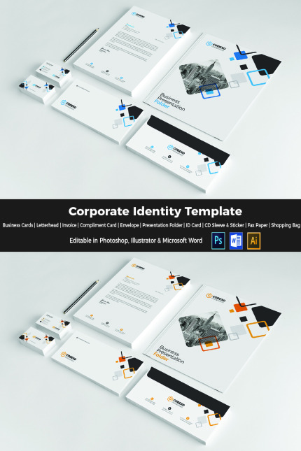 Kit Graphique #65901 Corporate Identit Divers Modles Web - Logo template Preview
