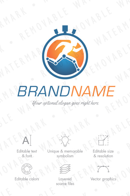 Kit Graphique #65940 Statistics Circle Divers Modles Web - Logo template Preview