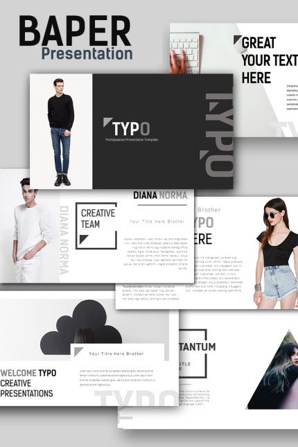 Kit Graphique #65955 Business Propre Divers Modles Web - Logo template Preview