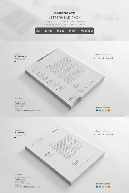 Kit Graphique #65994 A4 Marque Divers Modles Web - Logo template Preview