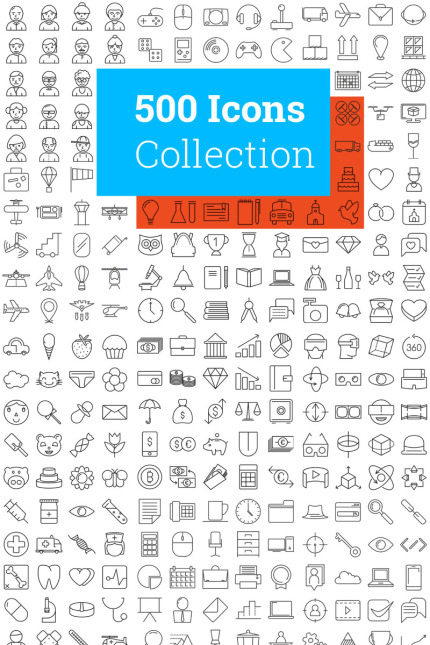 Kit Graphique #66008 Icon Ensemble Divers Modles Web - Logo template Preview