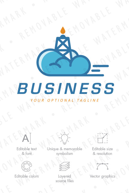 Kit Graphique #66012 Technologie Cloud Divers Modles Web - Logo template Preview