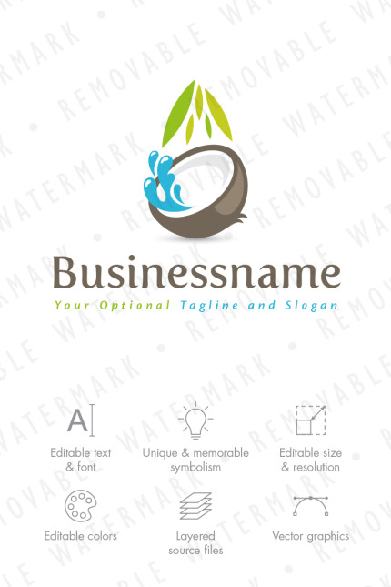 Kit Graphique #66038 Nature Feuille Divers Modles Web - Logo template Preview