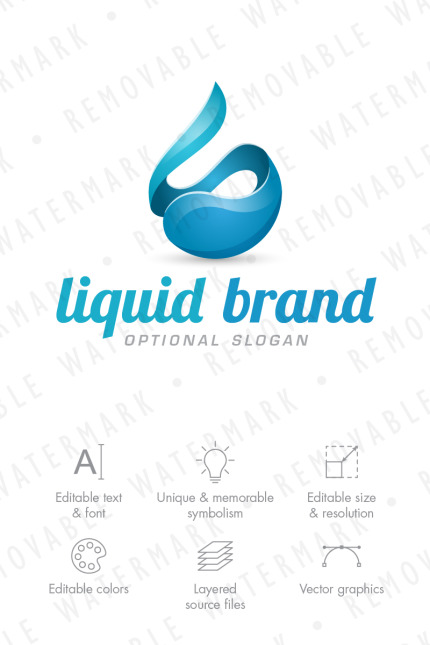 Kit Graphique #66073 Energy Water Divers Modles Web - Logo template Preview