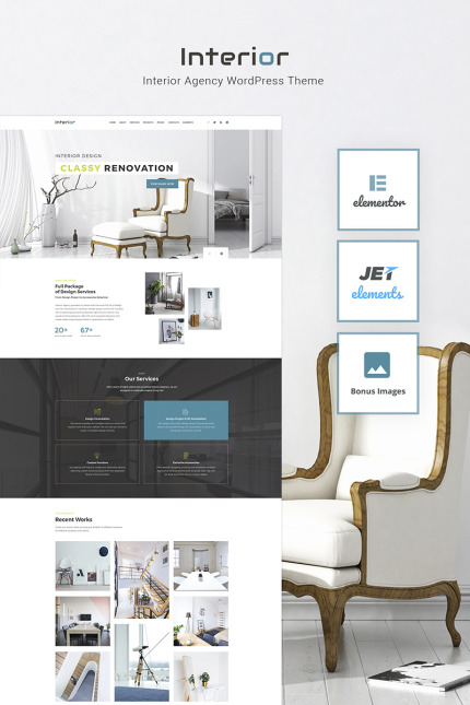 Kit Graphique #66130 Interior Design Divers Modles Web - Logo template Preview