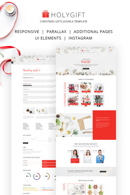 Kit Graphique #66178 Noel Presents Divers Modles Web - Logo template Preview