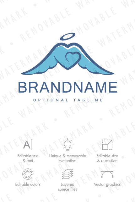 Kit Graphique #66189 Wedding Charity Divers Modles Web - Logo template Preview