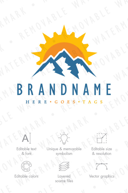 Kit Graphique #66193 Energy Resort Divers Modles Web - Logo template Preview