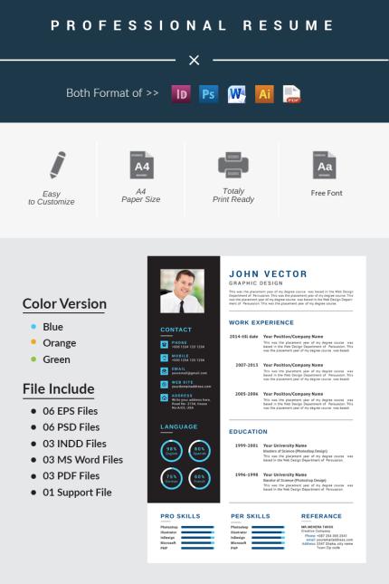 Kit Graphique #66202 A4 Business Divers Modles Web - Logo template Preview