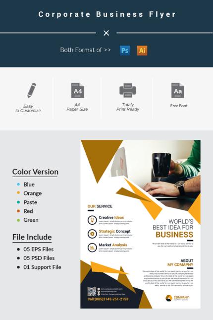 Kit Graphique #66215 Flyer Corporate Divers Modles Web - Logo template Preview