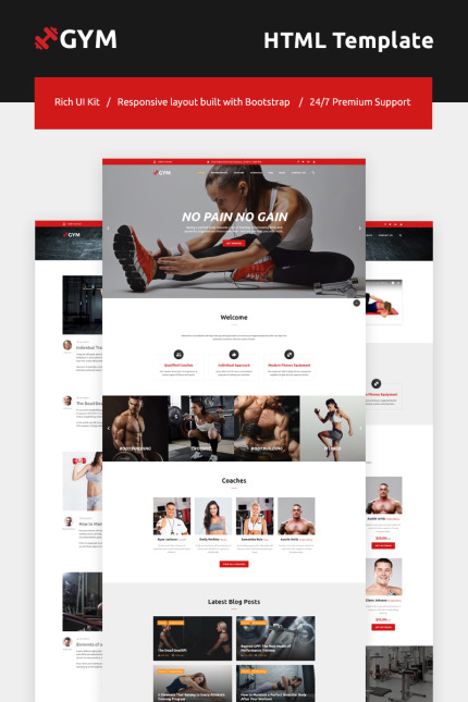 Kit Graphique #66235 Fitness Yoga Divers Modles Web - Logo template Preview