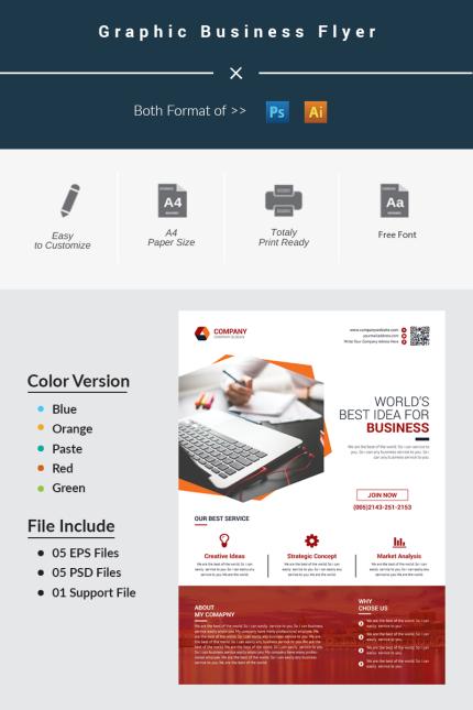 Kit Graphique #66248 Flyer Corporate Divers Modles Web - Logo template Preview