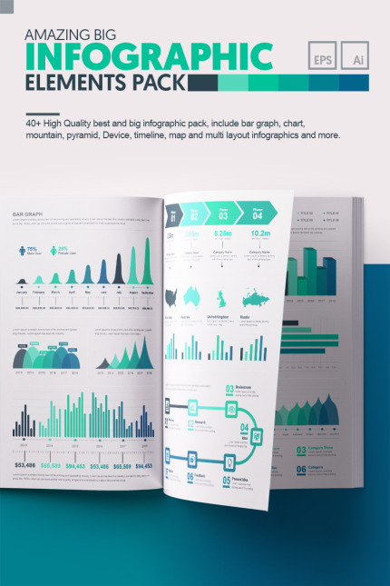 Kit Graphique #66497 Big Infographic Divers Modles Web - Logo template Preview