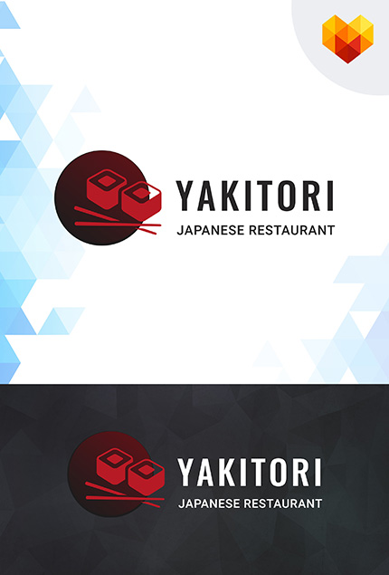 Kit Graphique #66585 Sushi Logo Logo Moto CMS  - Logo template Preview