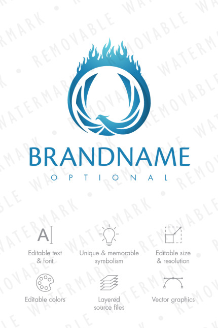 Kit Graphique #66761 Circle Flame Divers Modles Web - Logo template Preview