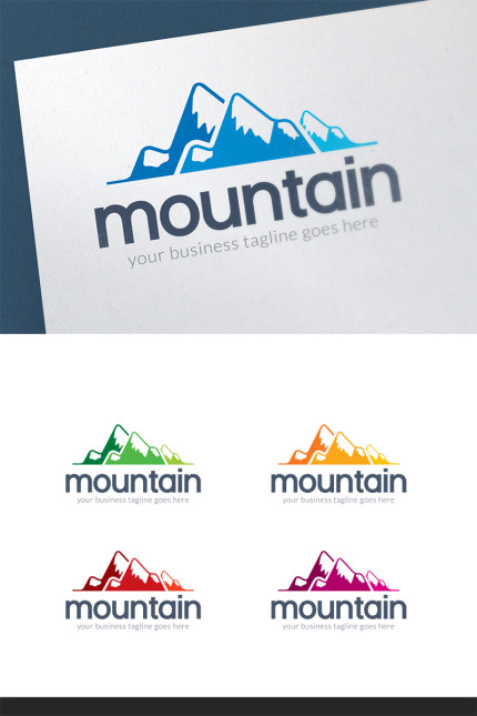 Kit Graphique #66764 Mountain Hill Divers Modles Web - Logo template Preview