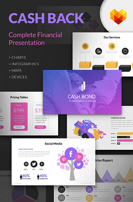 Kit Graphique #66800 Ppt Pptx Powerpoint MotoCMS - Logo template Preview