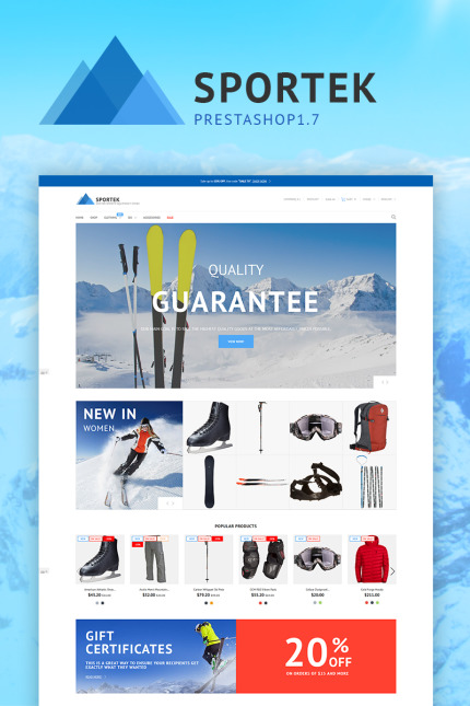 Kit Graphique #66844 Sportek Winter Divers Modles Web - Logo template Preview