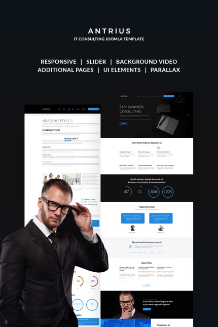 Kit Graphique #66866 It Consultant Divers Modles Web - Logo template Preview