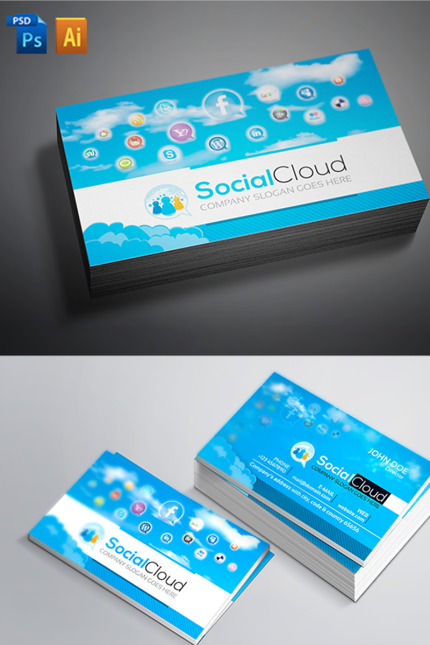 Kit Graphique #66881 Social Media Divers Modles Web - Logo template Preview