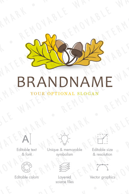 Kit Graphique #66897 Tree Nature Divers Modles Web - Logo template Preview