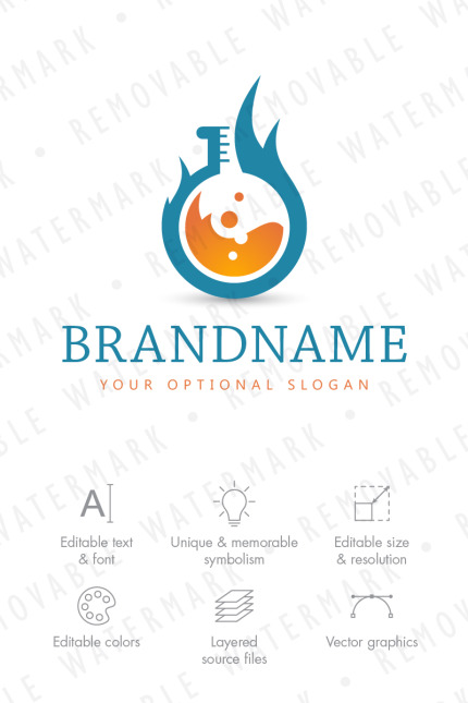 Kit Graphique #66898 Science Energy Divers Modles Web - Logo template Preview