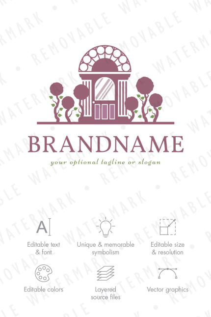 Kit Graphique #66910 Tree Maison Divers Modles Web - Logo template Preview