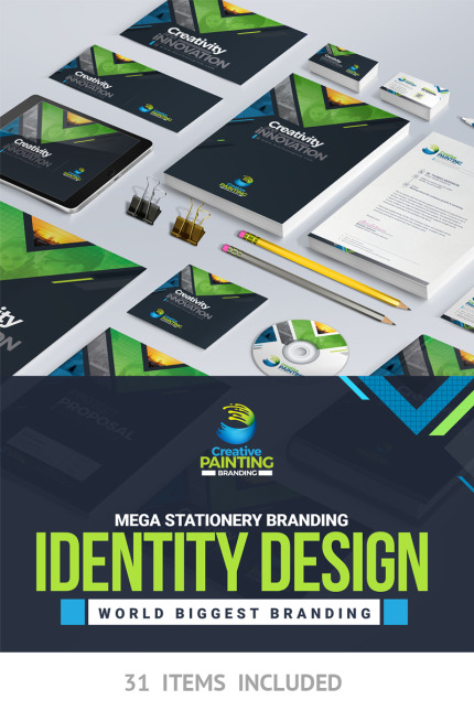 Kit Graphique #66921 Branding Identity Divers Modles Web - Logo template Preview