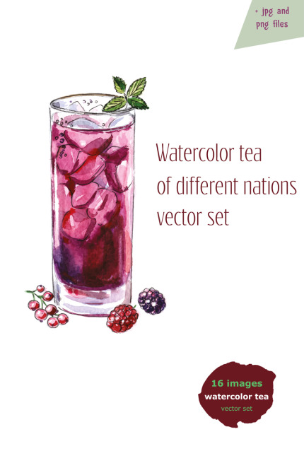 Kit Graphique #66927 Watercolor Vector Divers Modles Web - Logo template Preview