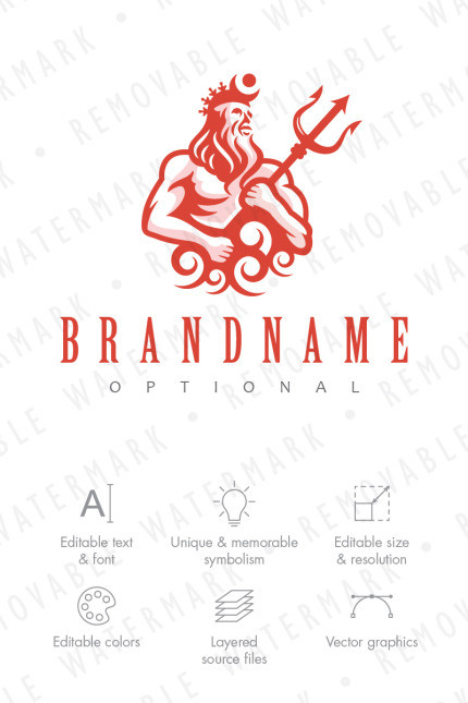 Kit Graphique #66980 Ocean Water Divers Modles Web - Logo template Preview