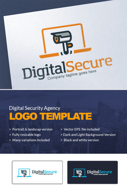 Kit Graphique #67010 Security Logo Divers Modles Web - Logo template Preview