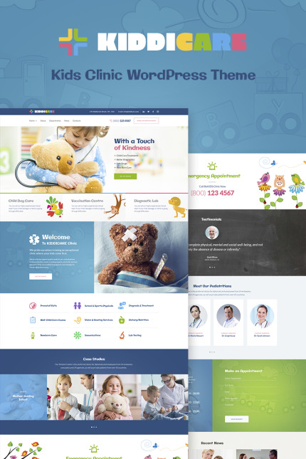 Kit Graphique #67076 Pediatric Clinique Divers Modles Web - Logo template Preview
