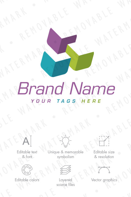 Kit Graphique #67097 Cube Box Divers Modles Web - Logo template Preview