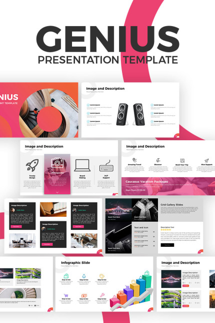 Kit Graphique #67110 Powerpoint Presentation Divers Modles Web - Logo template Preview