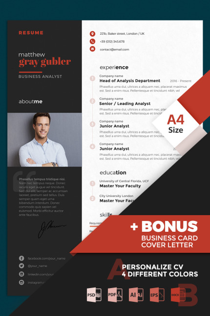 Kit Graphique #67112 Vc Resume Divers Modles Web - Logo template Preview