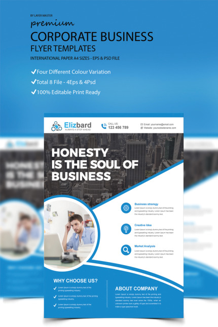 Kit Graphique #67163 A4 Business Divers Modles Web - Logo template Preview