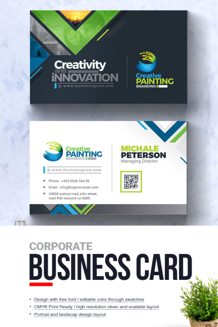 Kit Graphique #67202 Business Card Divers Modles Web - Logo template Preview