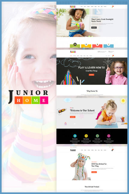 Kit Graphique #67254 Daycare Childcare Divers Modles Web - Logo template Preview