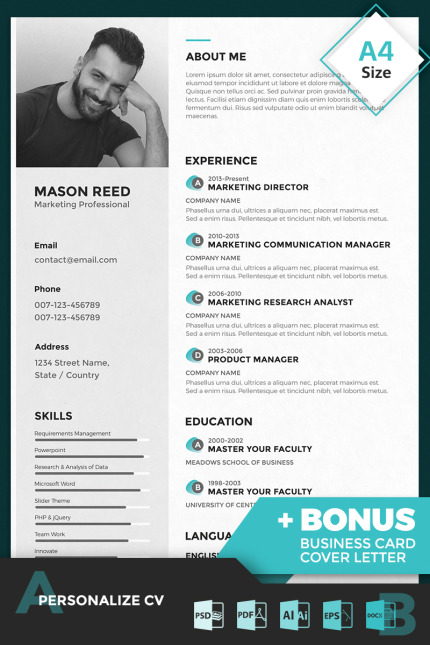 Kit Graphique #67257 Vc Resume Divers Modles Web - Logo template Preview