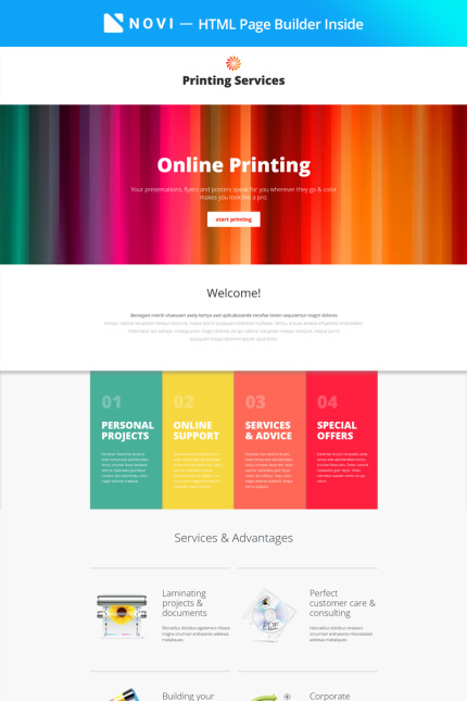 Kit Graphique #67261 Landing Page Divers Modles Web - Logo template Preview